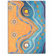 Australia Aboriginal Area Rug - Indigenous Beach Dot Painting Art Area Rug