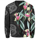 Australia Aboriginal Sweatshirt - Seamless Pattern With Eucalyptus Flower Sweatshirt