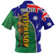Australia Custom Hawaiian Shirt - Kangaroo Happy Australia Day Hawaiian Shirt