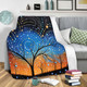 Australia Aboriginal Blanket - Australian Dreamtime Story Of A Night Sky Blanket