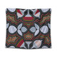 Australia Aboriginal Tapestry - Eucalyptus seamless pattern In Aboriginal Dot Art Tapestry
