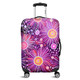 Australia Aboriginal Luggage Cover - Beautiful Aboriginal Pastel Pink Style Luggage Cover