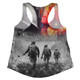 Australia Anzac Day Custom Women Racerback Singlet - Thank You For The Risks You Take Women Racerback Singlet