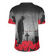 Australia Anzac Day Custom Rugby Jersey - Remembrance Day Soldier In A Red Poppies Field Rugby Jersey