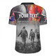 Australia Anzac Day Custom Rugby Jersey - Thank You For The Risks You Take Rugby Jersey