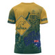 Australia Australia Day Custom T-shirt - Australia Coat Of Arms Kangaroo And Koala Sign T-shirt