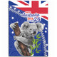 Australia Australia Day Area Rug - Koala Happy Australia Day Area Rug