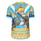 Gold Coast Titans Christmas Custom Rugby Jersey - Gold Coast Titans Santa Aussie Big Things Rugby Jersey