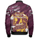 Brisbane Broncos Bomber Jacket - Happy Australia Day We Are One And Free