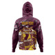 Brisbane Broncos Hoodie - Happy Australia Day We Are One And Free