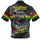 Penrith Panthers Zip Polo Shirt - Happy Australia Day We Are One And Free