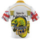 Parramatta Eels Hawaiian Shirt - Happy Australia Day We Are One And Free V2