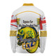 Parramatta Eels Long Sleeve Polo Shirt - Happy Australia Day We Are One And Free V2