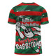 South Sydney Rabbitohs T-Shirt - Happy Australia Day We Are One And Free