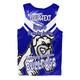 Canterbury-Bankstown Bulldogs Men Singlet - Happy Australia Day We Are One And Free