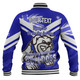 Canterbury-Bankstown Bulldogs Baseball Jacket - Happy Australia Day We Are One And Free