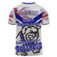 Canterbury-Bankstown Bulldogs T-Shirt - Happy Australia Day We Are One And Free V2