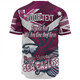 Manly Warringah Sea Eagles Baseball Shirt - Happy Australia Day We Are One And Free V2