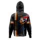 Wests Tigers Hoodie - Happy Australia Day Flag Scratch Style