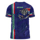 New Zealand Warriors T-Shirt - Happy Australia Day Flag Scratch Style