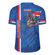 Newcastle Knights Rugby Jersey - Happy Australia Day Flag Scratch Style