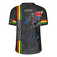 Penrith Panthers Rugby Jersey - Happy Australia Day Flag Scratch Style