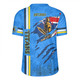Gold Coast Titans Rugby Jersey - Happy Australia Day Flag Scratch Style