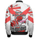 St. George Illawarra Dragons Bomber Jacket - Happy Australia Day We Are One And Free