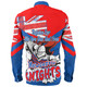 Newcastle Knights Long Sleeve Shirt - Happy Australia Day We Are One And Free