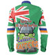 Canberra Raiders Long Sleeve Shirt - Happy Australia Day We Are One And Free