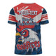 Sydney Roosters T-Shirt - Happy Australia Day We Are One And Free