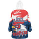 Sydney Roosters Snug Hoodie - Happy Australia Day We Are One And Free