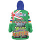 Canberra Raiders Snug Hoodie - Happy Australia Day We Are One And Free