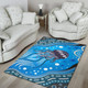 Australia Aboriginal Area Rug - Aboriginal Dot Art Painting Depicting Jellyfish