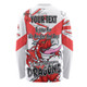 St. George Illawarra Dragons Long Sleeve T-shirt - Happy Australia Day We Are One And Free