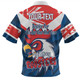 Sydney Roosters Zip Polo Shirt - Happy Australia Day We Are One And Free