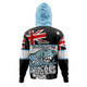 Cronulla-Sutherland Sharks Hoodie - Happy Australia Day We Are One And Free V2