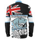 Cronulla-Sutherland Sharks Long Sleeve Shirt - Happy Australia Day We Are One And Free V2