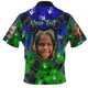 Australia Torres Strait Islands Custom Polo Shirt - Aboriginal Dot Art Indigenous Handprints Personalised Photo Polo Shirt