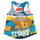 Gold Coast Titans Women Racerback Singlet - Happy Australia Day We Are One And Free