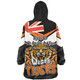 Wests Tigers Snug Hoodie - Happy Australia Day We Are One And Free