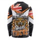 Wests Tigers Long Sleeve T-shirt - Happy Australia Day We Are One And Free