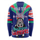 New Zealand Warriors Long Sleeve T-shirt - Happy Australia Day We Are One And Free