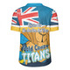 Gold Coast Titans Rugby Jersey - Happy Australia Day We Are One And Free