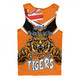 Wests Tigers Men Singlet - Happy Australia Day We Are One And Free V2