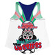 New Zealand Warriors Women Racerback Singlet - Happy Australia Day We Are One And Free V2