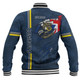 North Queensland Cowboys Baseball Jacket - Happy Australia Day Flag Scratch Style