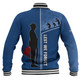 Canterbury-Bankstown Bulldogs Baseball Jacket - Anzac Day Lest We Forget Poppy