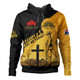 Australia Hoodie Custom Anzac Day Soldiers Lest We Forget Poppy