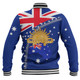 Australia Baseball Jacket - Anzac Day Lest We Forget Australia Flag